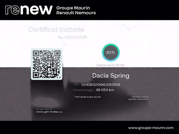 DACIA Spring 45ch Expression - Vue 2