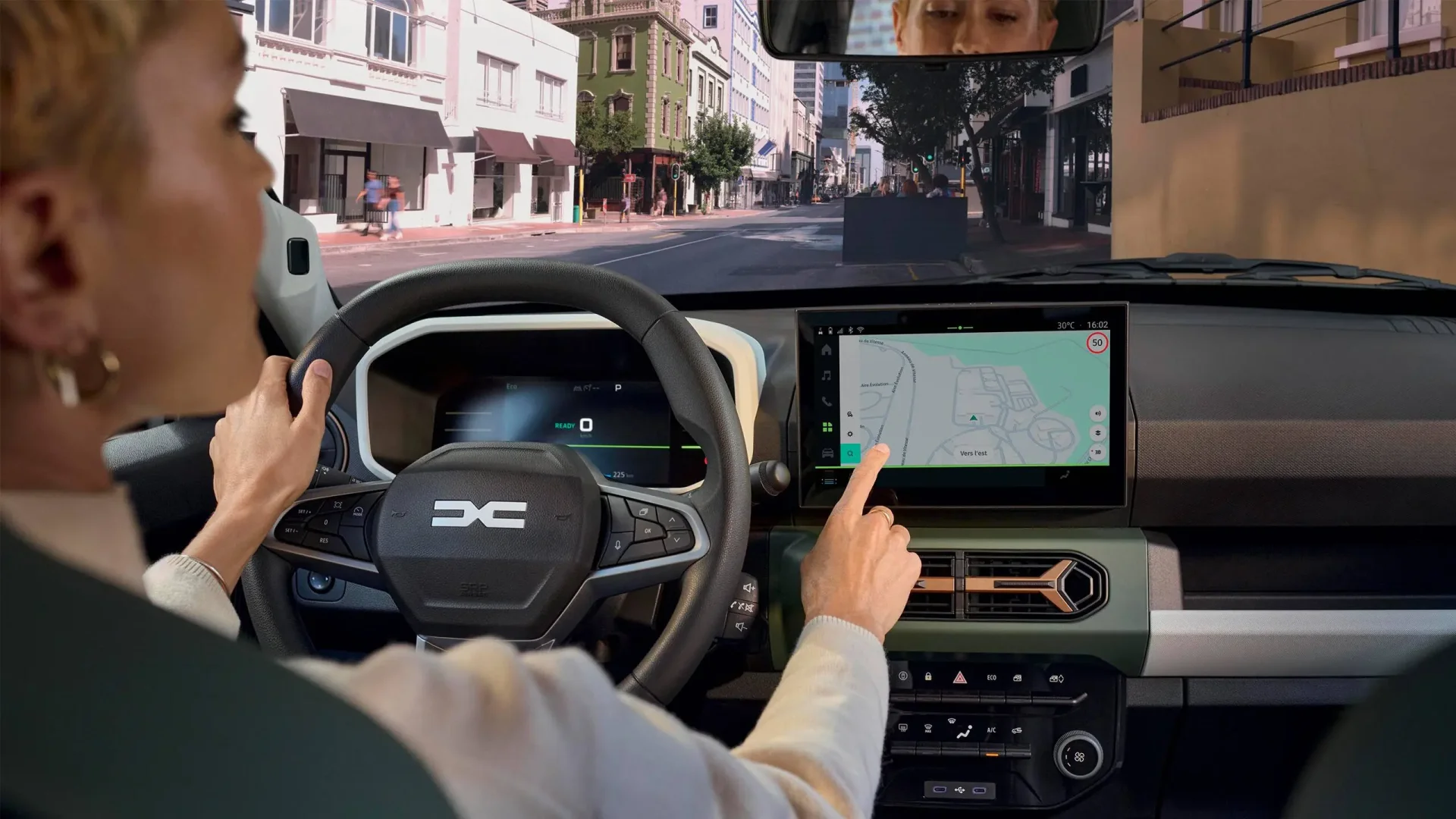 NOUVELLE DACIA SPRING intérieur 3